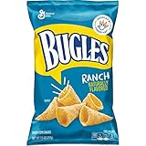 Bugles Ranch Crispy Corn Snacks 7.5 oz. Bag(pack of 8)