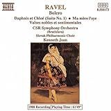 Disco de Maurice Ravel: «Ravel: Boléro; Daphnis et Chloé; Ma Mère l'oye; Valses nobles et sentimentales» (Anverso) Disco de Maurice Ravel: «Ravel: Boléro; Daphnis et Chloé; Ma Mère l'oye; Valses nobles et sentimentales» (Anverso)