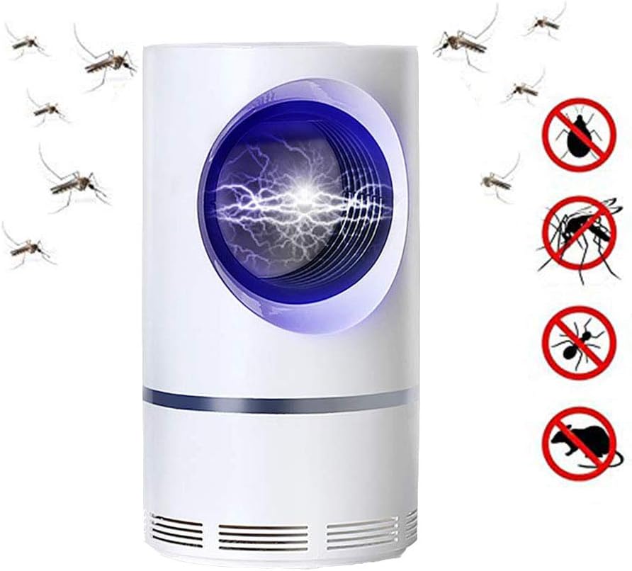 YOLL Bug Zapper Mosquito Killer,Electronic Fashion USB Photocatalyst Lamp,UV Light Killing Trap Lamp Fly Catcher for Indoor Outdoor Home Traveling Child pregnant women can use it with confidence