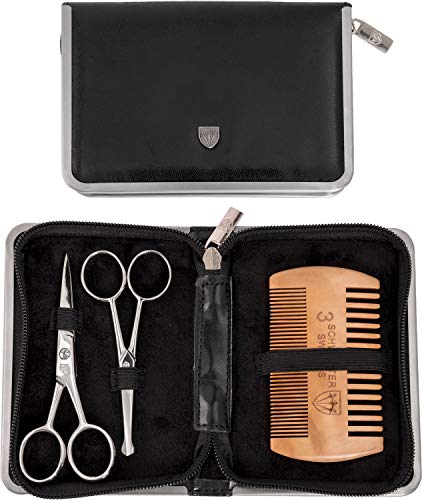 3 Swords Germany â€“ beard care scissors comb (625)