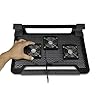 Cooler-Master-NotePal-U3-PLUS-Laptop-Cooler-3-Moveable-80-mm-Fans-Carry-Case-Protector-Ergonomic-Aluminium-Frame-Black Cooler Master NotePal U3 PLUS Laptop Cooler - 3 Moveable 80 mm Fans, Carry Case Protector, Ergonomic Aluminium Frame…