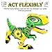 PBOX Dinosaur Toys for Kids,Die-cast Alloy Flexible Body Dinosaurs Toy with Roaring Sound and LED Light,Boys Girls Best Gifts for Age 3 4 5 6 7 8