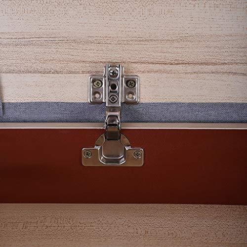 image for Beyonds Entryway Shoe Storage Bench, White Shoes Shelf Rack with Innov