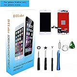 Premium Screen Replacement, Compatible iPhone 8 4.7inch(Model A1863, A1905, A1906) LCD Replacement Screen 3D Touch Screen Digitizer Fram Assembly Full Set + Free Tools + Manual (White)