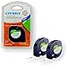 Dymo 10697 Self-Adhesive White Paper Labeling Tape for LetraTag (LT) Label Makers; 8 Blister Packs (16 Refills); Each Blister Pack contains Two 1/2