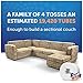Scott Tube-Free Toilet Paper, Family Roll, 24 Rolls, Bath Tissue