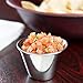 Tezzorio Stainless Steel Sauce Cups (12 Pack), 4 oz, Commercial Grade Dipping Sauce Portion Cups by Tezzorio