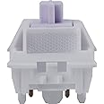 WS Morandi Keyboard Switches, 5 Pin PCB Mount Linear Mechanical Keyboard Switches with UPE Stem, Pre Lubed Creamy Switches for Customizing Gaming Keyboards 35pcs