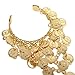 BellyLady Belly Dance Gold Triangle Bracelet Halloween Gypsy Jewelry