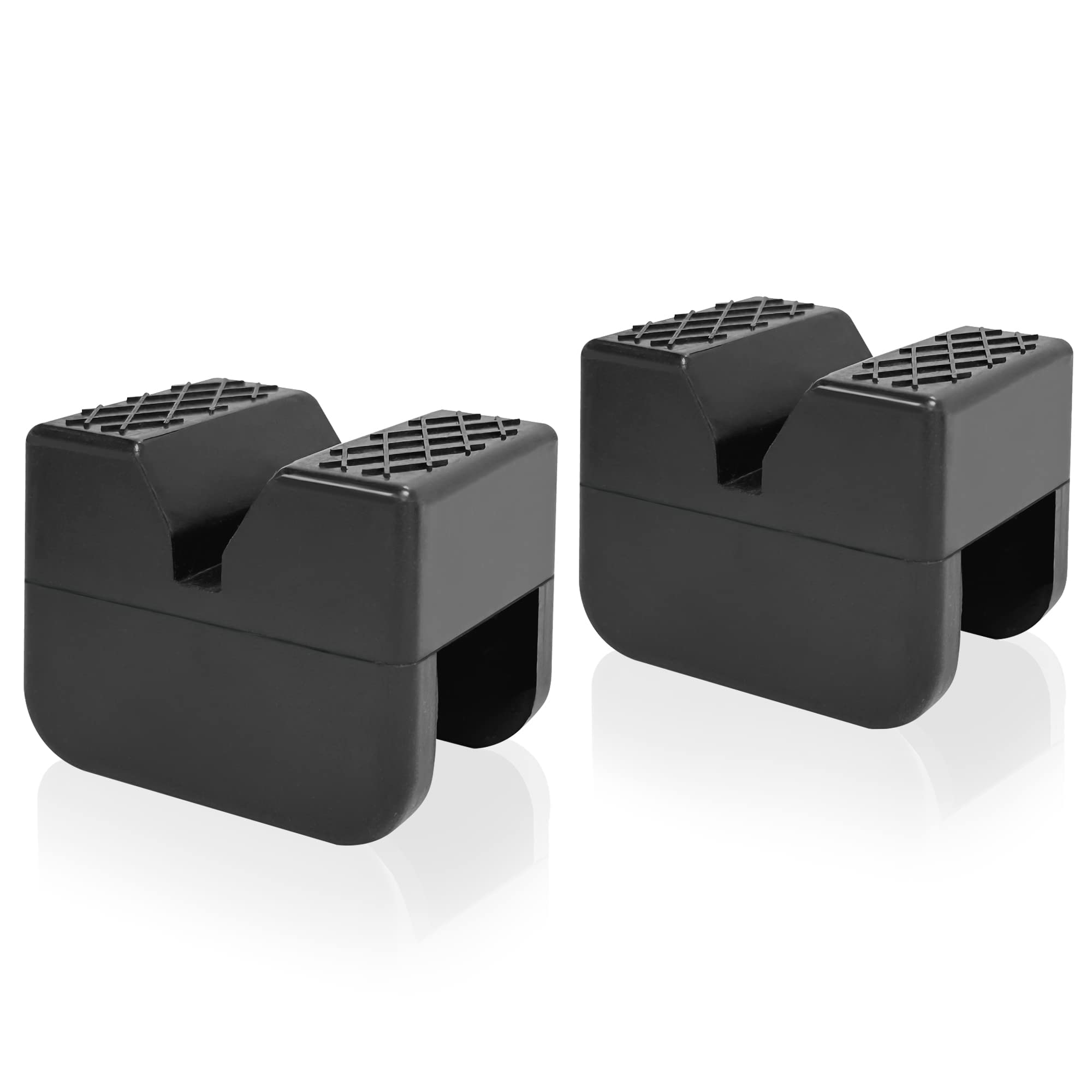 Photo 1 of TONDA Jack Stand Pads, Universal Rubber Jack Pad Adapter, Rail Pinch welds Protector, 2 Pack