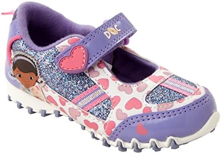 Girls Official Disney DOC McStuffins Glitter Pumps Shoes Trainers UK Size 5-10