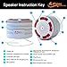 iF013 Bluetooth Shower Speaker - White