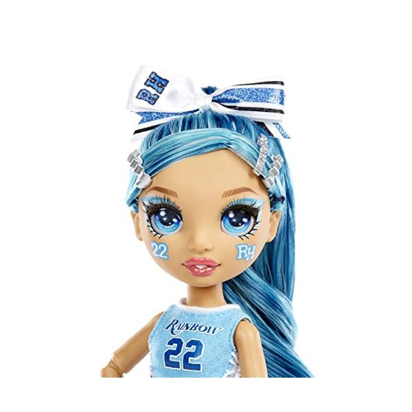 Rainbow-High-Cheer-Fashion-Doll-Luxury-Outfits-Pom-Poms-Cheerleader-Doll-Skyler-Bradshaw-Blue-Themed-Fashion-Doll-Rainbow-High-Cheer-Series-Perfect-Gift-For-Girls-Age-6 Rainbow High Cheer Fashion Doll - Luxury Outfits, Pom Poms & Cheerleader Doll - Skyler Bradshaw, Blue Themed Fashion…