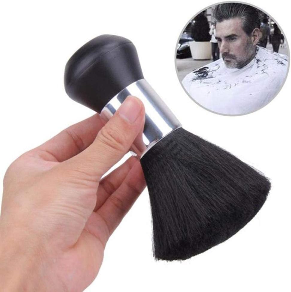 Brussels08 1 Pc Professional Wooden Handle Neck Duster Salon Barbers Soft Hairdressing Hair Brush Hair Cutting Cleaning Brush Hairbrush Random Color