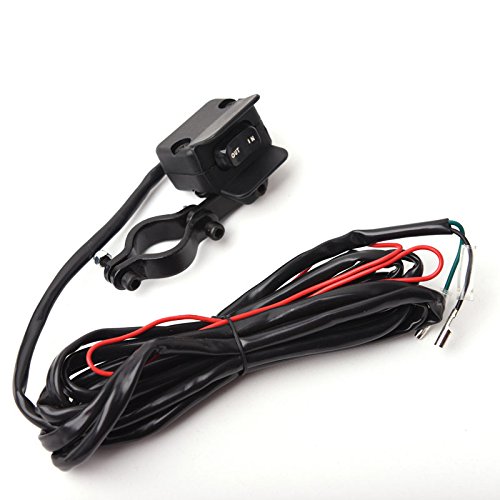12V Solenoid Relay Contactor & Winch Rocker Thumb Switch Combo for ATV UTV