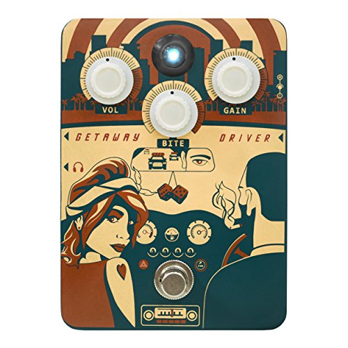 Orange Getaway Driver Overdrive '70s Amp-In-A-Box Pedal