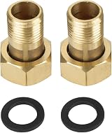 DEWIN Water Flow Meter 1/2 Inch Cold Water Meter with Fittings 15mm view 9