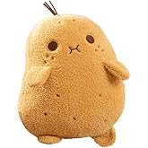 INSTITIZER Cute Potato Stuffed Animal,9.8 Inch Potato Pillow Plush Toy,Soft Stuffed Food Potato Plushie Pillow Toys Doll Decorative Throw Pillows for Kids Boys Girls Birthday Xmas Gift, Yellow