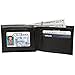 Shielded Wallets RFID Blocking Bifold Genuine Leather Wallet for Men, Credit Card Protector with Removable ID
