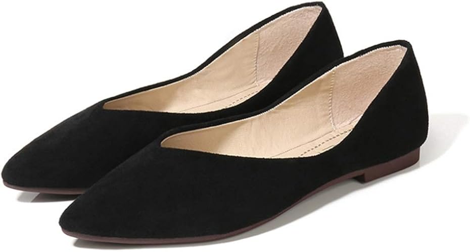 Amazon Oceanmap 究極のプレーン ローヒール パンプス 走れる 痛くない 甲高 幅広 脱げない ラウンドトゥ 1cm 太ヒール 軽い 黒 ダークレッド 春 夏 秋 冬 外反 拇趾 立ち 仕事 ぺたんこ シューズ 大きいサイズ 30 40 代