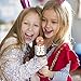 dmazing Awesome Toys for 5-12 Year Old Girls, Bluetooth Wireless Karaoke Microphone Birthday Christmas Xmas Fun Gifts for 5-12 Year Old Girls Boys Microphone Kids Stocking Stuffers Champagne