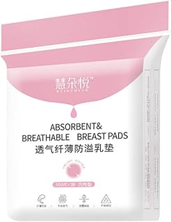 Exceart 100 Stück Einweg-Stillkissen Anti-Galaktorrhoe-Kissen Super Saugfähige Milchfeste Pads Dünne Stillkissen zum Stillen