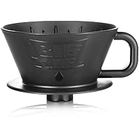 Big Joe Coffee - Extra Large Pour Over Coffee Maker, Dripper Funnel Cone, 75 Ounces