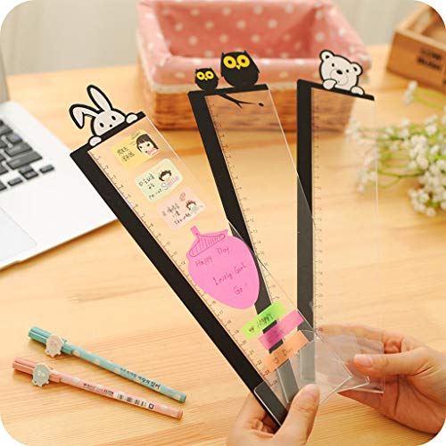 Eraimp Right Computer Monitors Side Panel/Acrylic Message Boards Memo Pads - Cute Owl&Pandas - Notes Memo Board for Computer Monitorsï¼ˆ2Pack/Setï¼‰