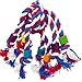 Lorchwise Colorful Parrot Toy - Cotton Rope Bite Toy - Keeps Bird Happy