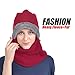 USHAKE Ski Face Mask Balaclava-Winter Warm Ski Mask Fleece Neck Cover for Men& Women