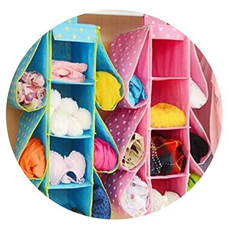 10 Pocket Organizer Folding Door Organizer Hanging Storage Bag Cloth Organizer Storage Box Space Saving Closet Organiser Rack