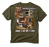 Buck Wear Inc. Red-Get Off The Pot Short Sleeve Tee