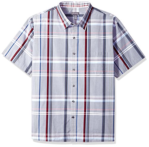 Van Heusen Mens Never Tuck Slim Fit Short Sleeve Button | Desertcart Cyprus