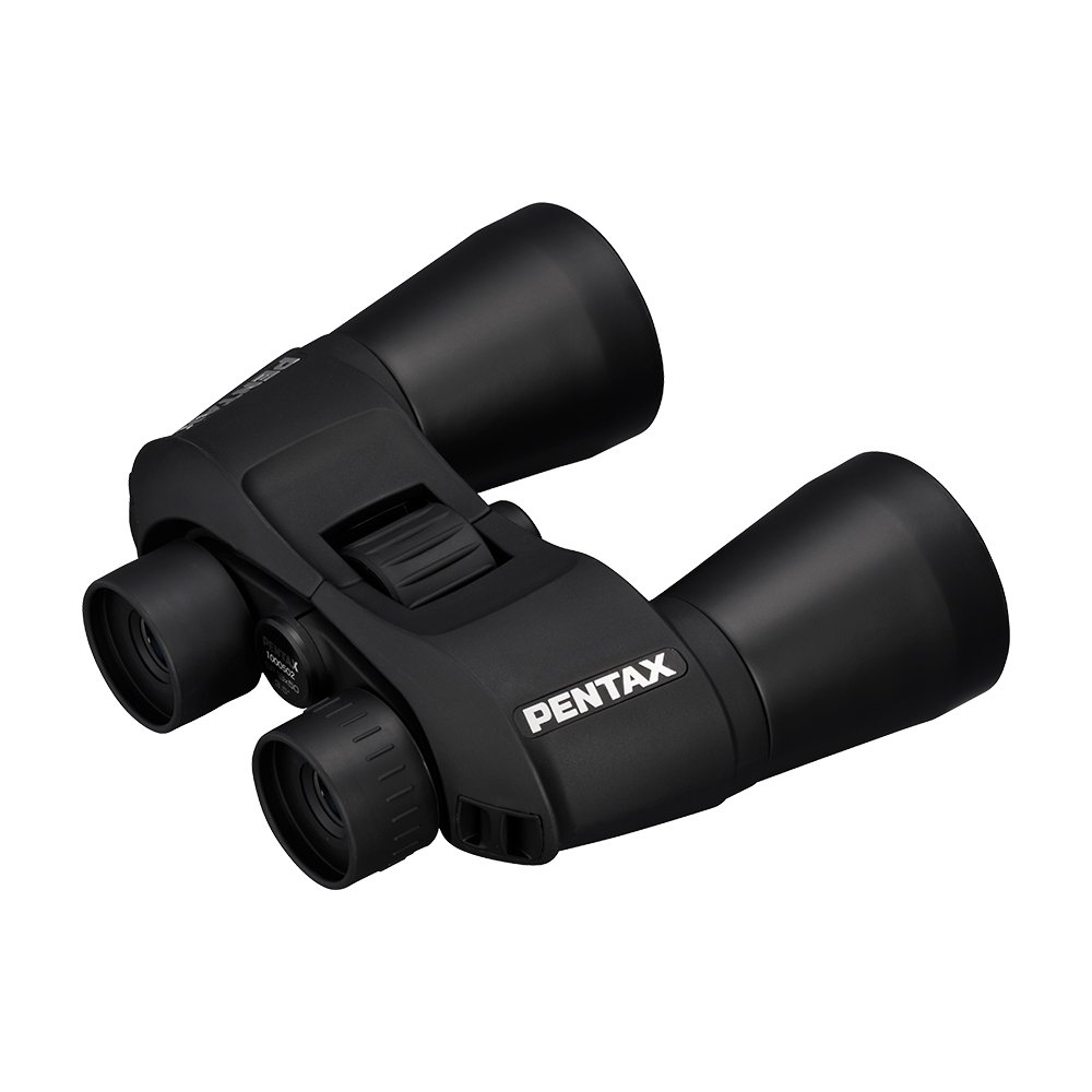 Pentax SP 16x50 Vision Porro Prizm Binocular with Bak4 Prism, Fully Multi-Coated Optics Large Objective Lens Contrast-Rich, Bright Viewing Aluminium-Dicast Body Rubber Coated Body Black
