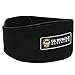 Weight Lifting Belt - US Muscle Division Back Support Belt + Easy Open Velcro Hook And Loop Fastener - Double Stitched Weight Belt Featuring Soft Feel 6” Wide Padded Neoprene (Large)