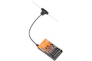 ExpressLRS Micro Receiver, 5 CH PWM Outputs ELRS Micro Module with IPEX MHF T Antenna, ExpressLRS Receiver Module for RC Heli