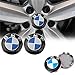 Cear bics Set of 4 Pieces 68mm Center Wheel Hub Caps for BMW - Applicable to BMW All Models Wheel Center Caps Emblem