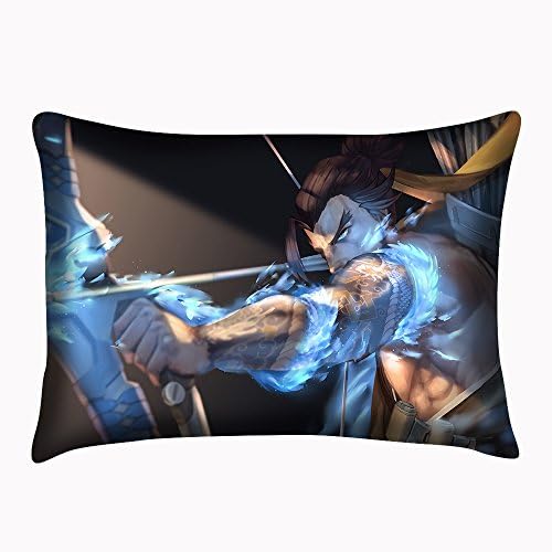 Overwatch Pillowcase OW Hanzo Pillow Case Cushion Cover Twin Sides Pillowslip 20x30 Inch