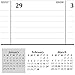 AT-A-GLANCE Monthly Desk Pad Calendar, Ruled Blocks, January 2018 - December 2018, 22