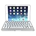 ZAGG Cover for iPad mini & iPad mini Retina , Hinged with Blacklit Keyboard - White