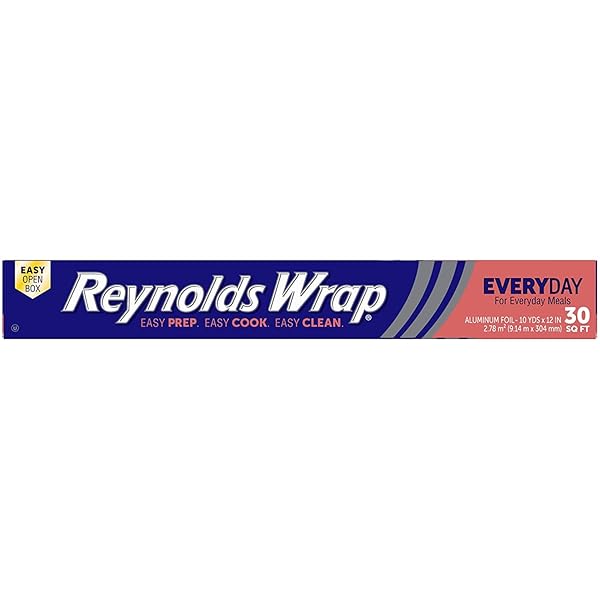 REYNOLDS WRAP ALUMINUM FOIL 10YD. X 12″, 30 SQ. FT BOXED (PACK OF 3)