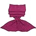 Kpblis Knitted Mermaid Tail 71-Inch–by–35-Inch Blanket Violet