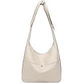 Large Hobo Bags for Women, Soft PU Leather Slouchy Tote Purse - Spacious Casual Shoulder Handbag for Work & Everyday Use