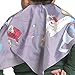 Colorfulife Child Hair Cutting Waterproof Cape Wai Cloth Barber Kids Hair Styling Cape Professional Home Salon Camps & Hairdressing Wrap Children Cartoon Men Hairdresser Pattern Capes (Grey)