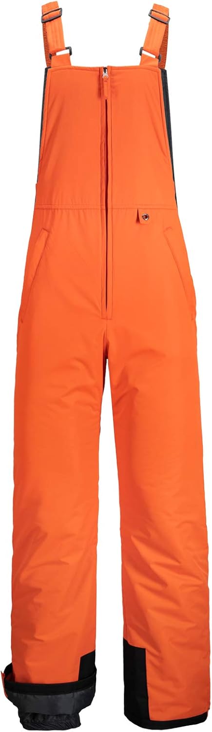 GEMYSE Men's Insulated Waterproof Ski Bib Overalls Winter Snowboarding Pants: Clothing