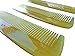 Unique Gift - Olina No Static 100% Handmade Premium Quality Natural Horn Comb Pocket Comb (Narrow-tooth, Sheep-strip, 4.7'')