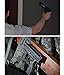 awesafe Magnetic Gun Mount & Car Holster HQ Rubber Coated Magnetic Gun Mount for Handgun, Shotgun, Pistol. Easy Conceal in Car, Truck, Vehicle, Desks, Safes, Walls (30-2)