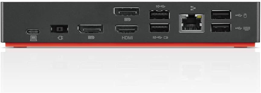 Lenovo ThinkPad USB-C Dock Gen2 (EU), Black - Image 4