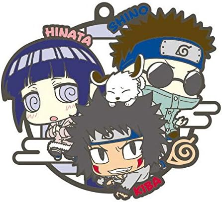 Amazon ラバーマスコット バディコレ Naruto ナルト 疾風伝 スリーマンセルだってばよ 編 3 シノ ヒナタ キバ 単品 フィギュア ドール 通販