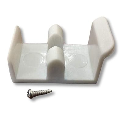 Buy 1 5 8 Wide Sliding Shower Door Jamb Guide Pack Of 2 Please Check The 2nd Image To Ensure The Size Matches With Your Requirement Online In Turkey B07fz71jft